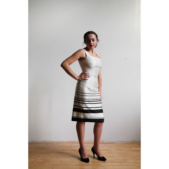 David Dixon | Silk Pencil Dress - Picture 1 of 5